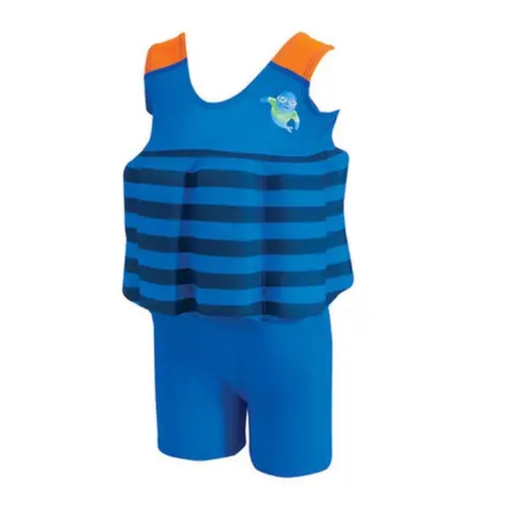 New ZOGGS BOYS LEARN TO SWIM FLOATSUIT Red/Blue Age: 1-2 Year 11-15kg ⭐️⭐️⭐️⭐️